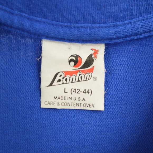 Vintage PEPSI COLA Minit Mart T Shirt Size LARGE L 50/50 Short Sleeve Bantam USA - Picture 4 of 4